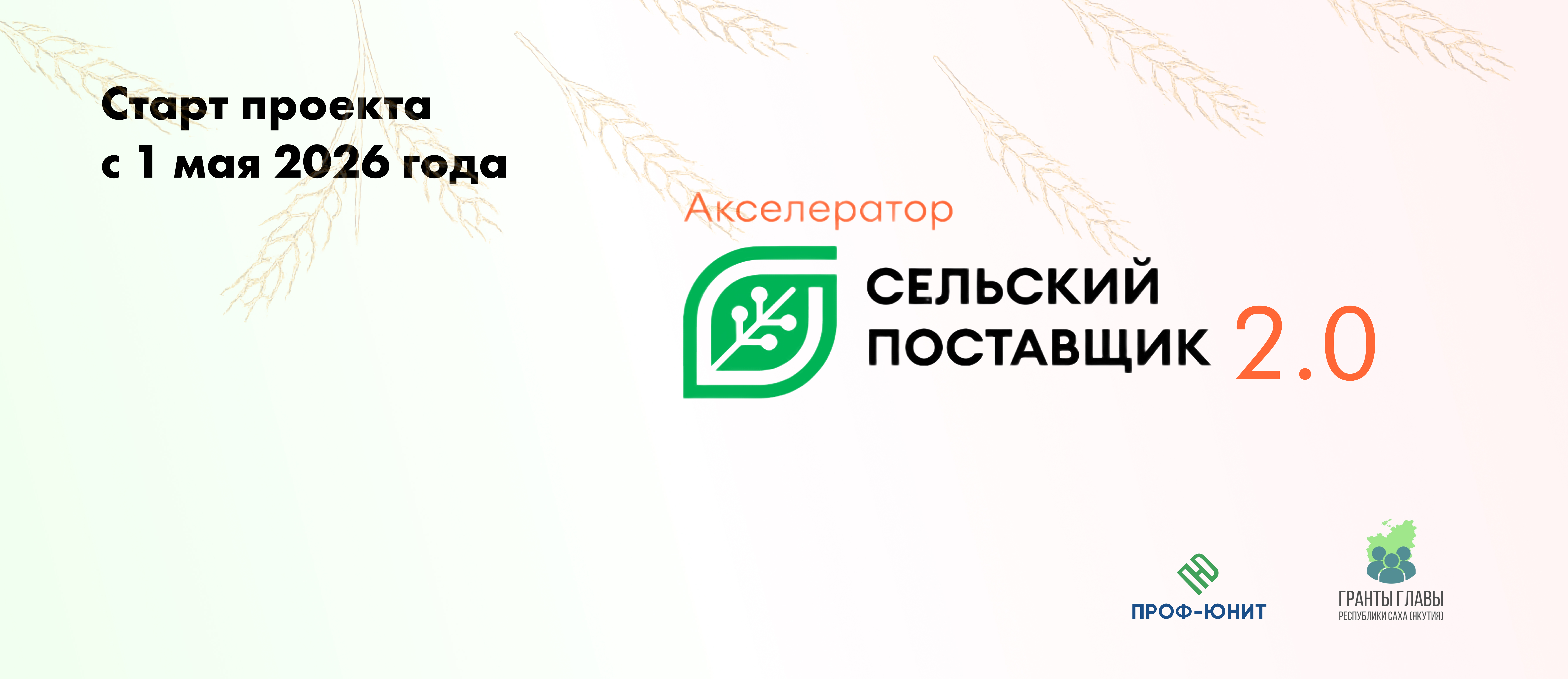Акселератор Сельский поставщик 2.0